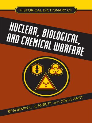 cover image of Historical Dictionary of Nuclear, Biological and Chemical Warfare